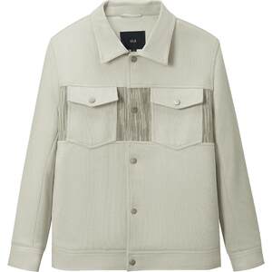 
[Same style as Zeng Shunxi] Hailan House Casual Lapel Jacket 25 Autumn New Workwear Pocket Contrast Color Jacket Men's Clothing