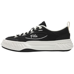 FILA rock hiking shoes丨FILA canvas shoes 26 new men's versatile commuting mesh black breathable sneakers casual shoes
