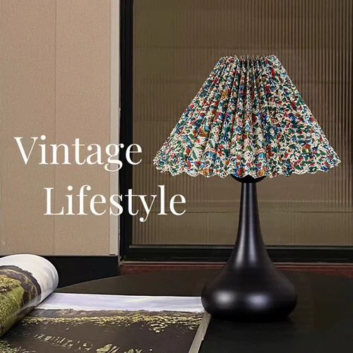 Ретро настольная лампа для кровати, фонарь для спальни, атмосферный ночник для гостиной, изысканный стиль, в американском стиле