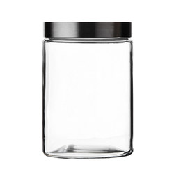 Home glass storage jar Xibi pastoral air-dried fruit jar