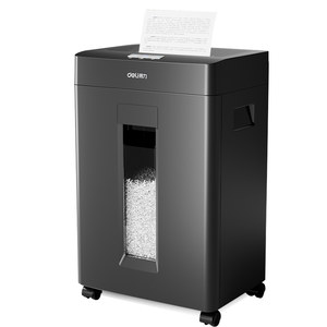 Deli Broken Paper Machine Office Dedicated Paper Paper Large -capacity Paper Paper Machine Furnishing Small Broken Paper Paper Crusher Large Paper Paper CD Flink Magnetic Card Full Automatic Paper Paper
