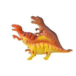 
Dinosaur toy children little boy Tyrannosaurus rex soft rubber set Jurassic doll large simulation animal model world
