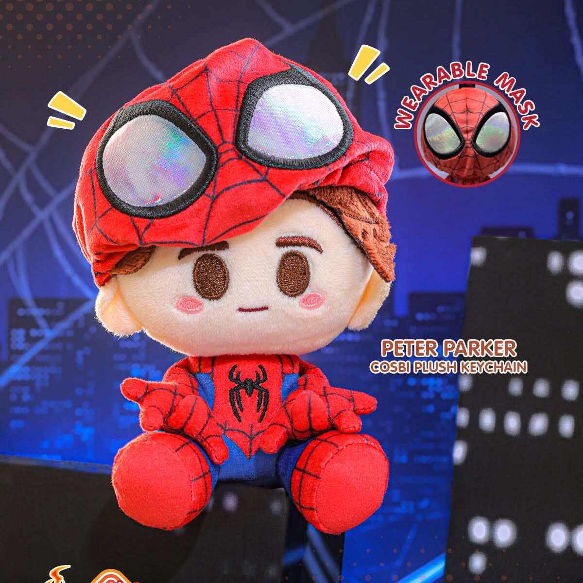 Hot Toys Cosbi Spider-Man Brand New Day Plush Keychain Doll