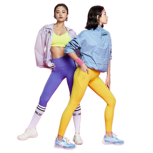 
ANNA SUI Anna Sui Sports Marshmallow Dopamine High Waist Tummy Control Sweatpants Yoga Pants Star Same Style