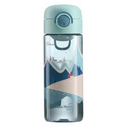 New men and women portable student plastic cups creative personality trend accompanying sports water bottle fitness water cup tea cup