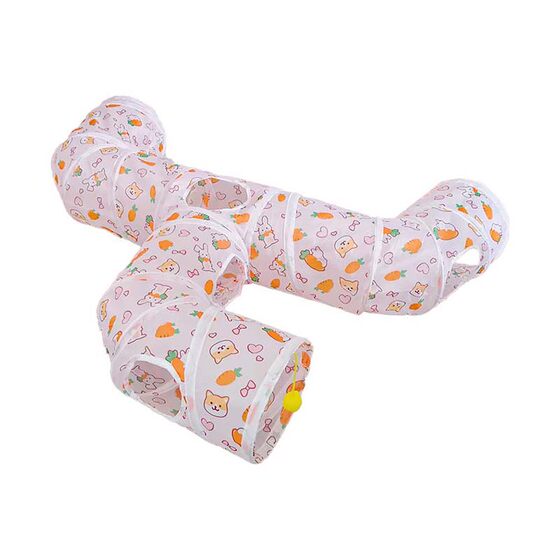 Cat Toy Tunnel Cat Toy Self-Happiness and Boredom Relief Artifact Maze Drilling Cat Channel Interactive Energy-consuming Pet Supplies