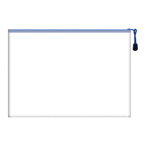 
a4 file bag zipper transparent waterproof information bag folder primary school student plastic zipper bag stationery bag test paper storage bag office supplies stationery grid exam special bag organization