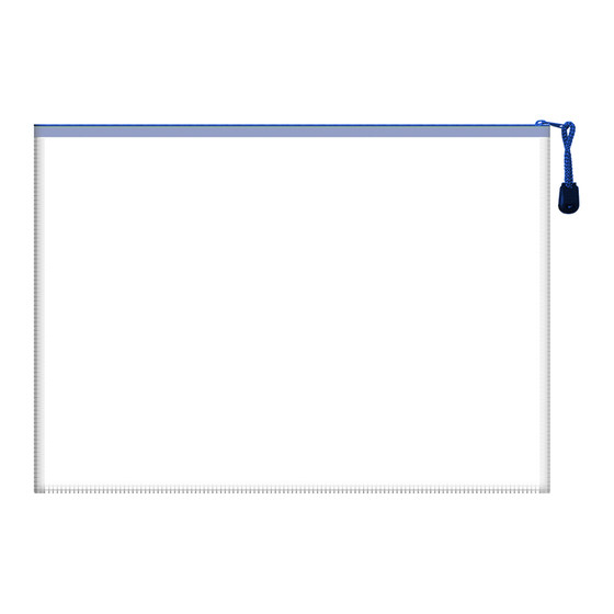 
a4 file bag zipper transparent waterproof information bag folder primary school student plastic zipper bag stationery bag test paper storage bag office supplies stationery grid exam special bag organization