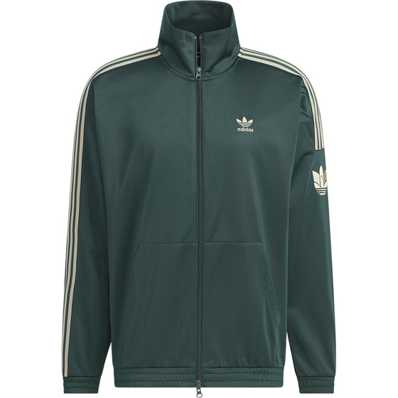 
Adidas/Adidas genuine clover men's and women's classic retro casual stand-up collar jacket JL8400