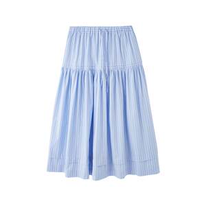 
Sanfu Skirt 2026 Summer Drawstring Elastic Waist Striped Loose Skirt Women's 523143