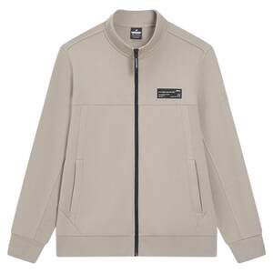 Extstep knitted jacket for men 2025 spring new versatile sports top stand collar jacket 975129060270