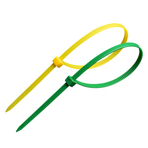 
National standard colored nylon cable ties red green blue yellow plastic rope binding straps strong fixed buckle