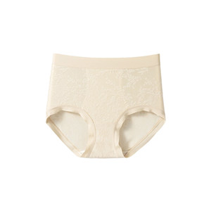 [Authentic Brand] Huanli Queen's Choice Women's High Waist Mulberry Silk Panties 10a Antibacterial Large Size Extended Bottom