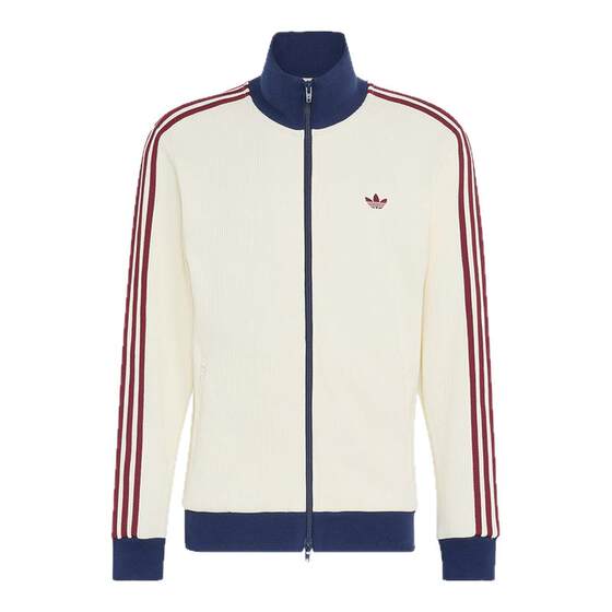 
adidas Adidas Clover Waffle Funnel Collar Jacket 2026 Spring Men's Knitted Jacket KY5769