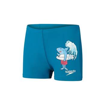 Speedo Boys Boxer Swimming Bottoms Print
