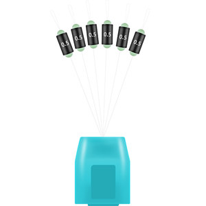 
Feibashi mini magic lead traditional fishing valley wheat small lead sinker seven-star floating lead sinker counterweight silicone self-locking lead holder