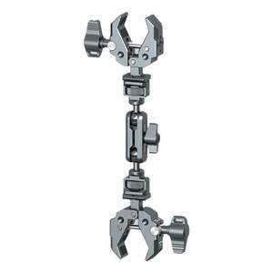 
Aluminum Alloy Multi-function Gloss-Taiwan Photography Bracket Accessories SLR Camera Universal U-shaped Power Clip Caliper Magic Arm Mobile Live Expansion Multi-camera Accessories
