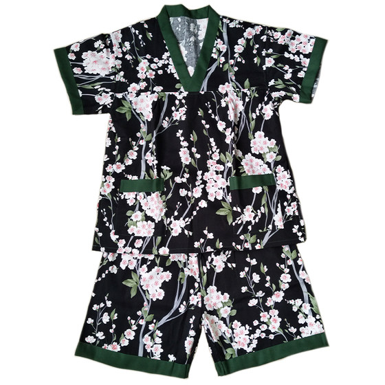 
New Korean sweat steaming suit for men and women's bath cotton sweat steaming suit for health couples plus size