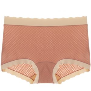 High -waisted large size fat MM200*0.5kg anti -the light ice silk flat -angle pants female summer antibacterial non -trace permeable Japanese