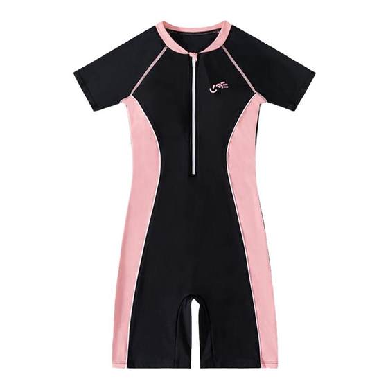 Swimsuits for women one-piece swimsuits 2025 swimming pool professional belly covering and making you look slim and conservative hot spring large-size swimsuit
