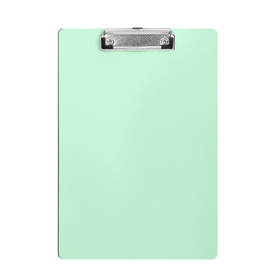 
A4 folder flat folder writing pad a6 fixed information speech script vertical plate folder macaron color thickened student test paper clip a5 portable painting splint office supplies student stationery