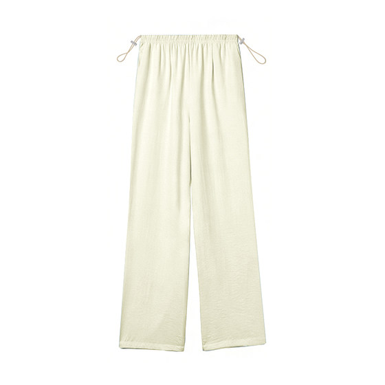 
Yamamoto wide-leg pants for pregnant women, summer thin outer wear milk pants, loose large size ice silk pregnancy leggings summer wear