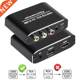 HDMI-compatible To RCA Converter AV/CVSB L/R Video Box HD 10