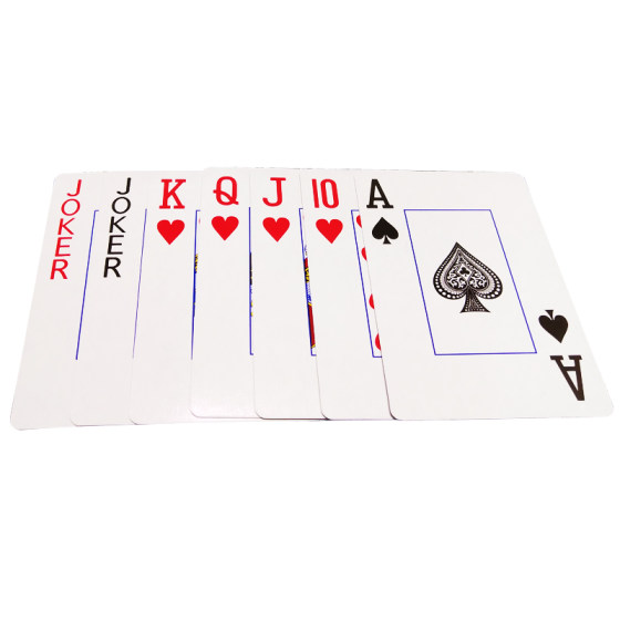 
Large font poker cards for the elderly, large font authentic Yao Ji fishing triple A Park plus hard protagonist poker