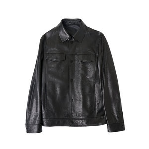 
[Retro Mocha Style] JODOLL Men's Genuine Leather Clothing Sheepskin 26 Spring Casual Leather Jacket Jacket