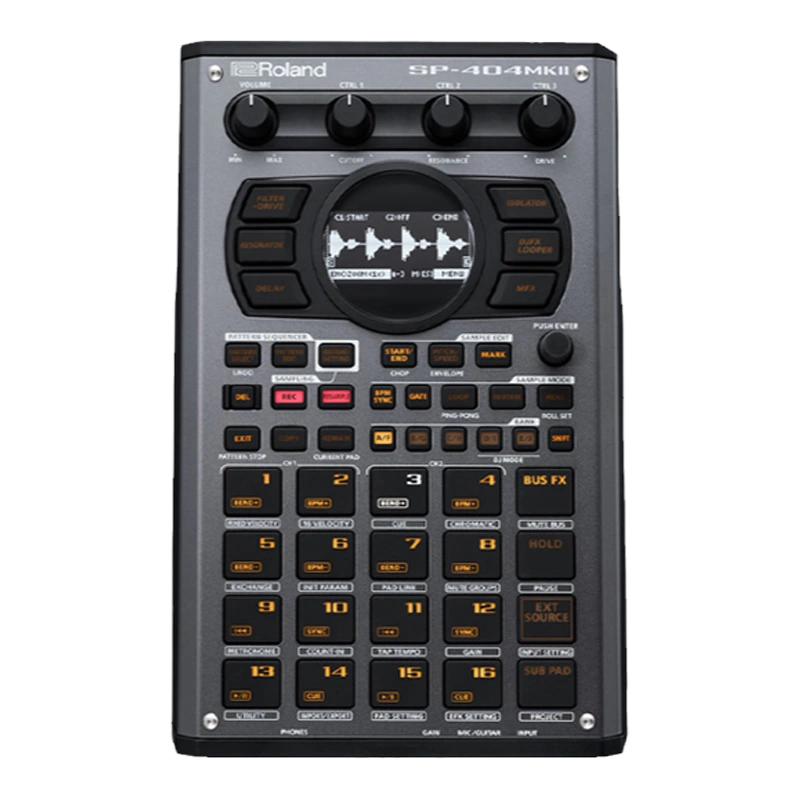 Roland罗兰SP404-MKII MK2打碟DJ采样器节奏机音序器打击垫触发器 