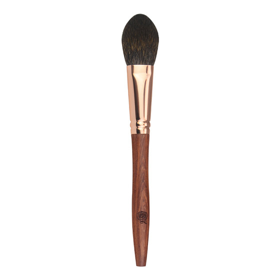 
Xiangshe Rose SS01 Flower Squirrel Mixed Fine Peak Wool Blush Brush Flat Head Tongue Type Medium One Pack Animal Hair