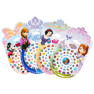 Disney children's nails stickers non -toxic and odorless toy girl Bingxue Qi Yuan Zi Aisa Baby Nail Patch