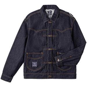 
Lee Shopping Mall same comfortable version lapel 101+ clean water washing men's denim jacket trendy LMT0078516VG