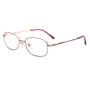 Phil Dudu Border Glasses Frame Titanium Framed Full Framed Face Full Face with Agreement with A degree of business casual women's glasses frame 6757