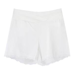 Jingqi pregnant women's safety pants in spring and summer wear thin leggings for women's anti-exposure pregnancy ice silk shorts maternity clothing
