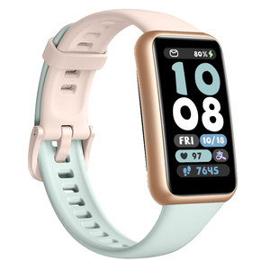 
Suitable for Huawei bracelet 10/9/8/7/6nfc strap smart sports watch 6th, 7th and 8th generation wristband Honor bracelet band6pro replacement strap accessories girls silicone protective shell watch strap