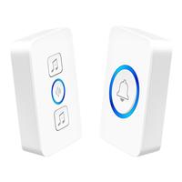 Wireless One-to-Two Doorbell For Home Security - Ultra-Long-Distance Electronic Remote Control Device