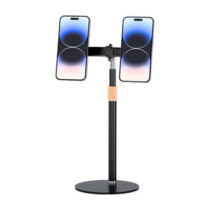 
Desktop mobile phone holder Magsafe magnetic dual-camera portable lazy photo live broadcast retractable overhead shooting rotation
