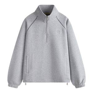 Navigare意大利小帆船空气层保暖宽松卫衣男秋冬新款休闲套头上衣