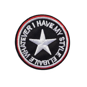 
Self-adhesive fashion brand men's decoration patch patch patch embroidery black leather jacket down jacket jeans hole repair