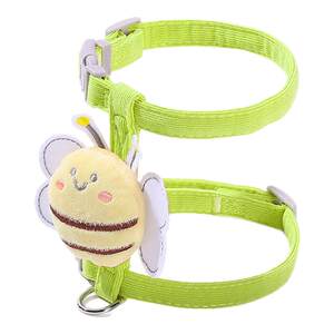 
Cats and bees I-shaped leash for going out for cats and dogs, pet leash, chest strap, duck leash