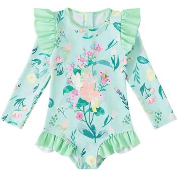 2024 new one-piece sun protection children's swimsuit