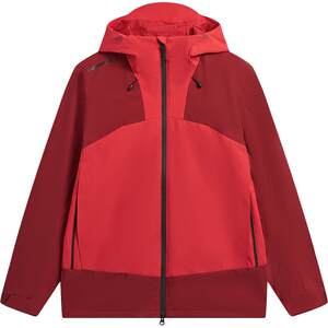 
Li Ning outdoor CF traceable long shell three-in-one sports windbreaker men's sports and leisure hooded retro mountain sportswear