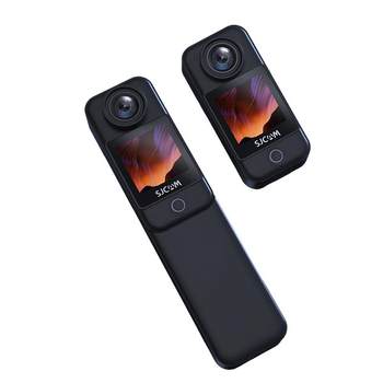 SJCAM Speed ​​Shadow C300 Thumb Sports Camera 4K Ultra-clear Motorcycle Recorder 360 Panoramic Riding Fishing