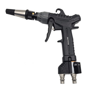 
Pneumatic car washing high-pressure water gun water and gas mixing gun connected to air compressor household self-service car washing gun water and vapor double-bar gun