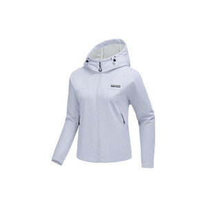 
Skechers Outdoor Soft Shell Jacket Spring Outdoor Casual Windproof Waterproof Hooded Zipper Sports Leisure Jacket