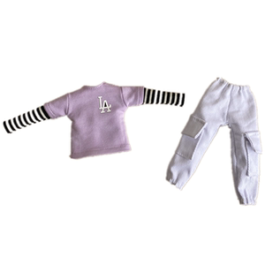 Blythe baby clothes small cloth clothes azone licca ob24 handcrafted baby clothes T-shirt pants