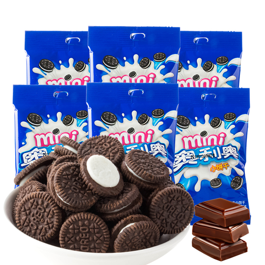 Oreo ミニサンドイッチクッキー 400g - 20 x 20g パック