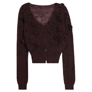 
Lida NEW DADADA [Smoky Rose] Unique and beautiful miu sweater for small people, light luxury and high-end
