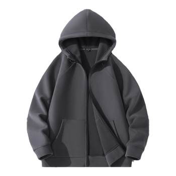 GV JeansWest double-sided Austrian fleece jacket men's autumn and winter thickened fleece jacket men's polar fleece sweatshirt B